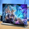 Khung ảnh Mica trong suốt Kích thước A4,A5 In hình Game Liên Minh Huyền Thoại (1) League of Legends đế lùa đen - 2D Shop