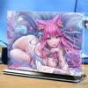Khung ảnh Mica trong suốt Kích thước A4,A5 In hình Game Liên Minh Huyền Thoại (1) League of Legends đế lùa đen - 2D Shop