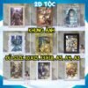 Khung Ảnh Treo Tường, Để Bàn 10x15, 13x18, A5, A4, A3 Mặt Mica Attack On Titan Đại Chiến Titan - kèm chân đế/Đinh 3 chân