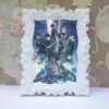 Khung Ảnh Treo Tường, Để Bàn 10x15, 13x18, A5, A4, A3 Mặt Mica Attack On Titan Đại Chiến Titan - kèm chân đế/Đinh 3 chân