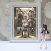 Khung Ảnh Treo Tường, Để Bàn 10x15, 13x18, A5, A4, A3 Mặt Mica Attack On Titan Đại Chiến Titan - kèm chân đế/Đinh 3 chân