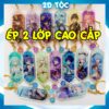 Móc Khóa Dài Thẻ Tên In Sắc Nét 2 Mặt Ép 2 Lớp mica cao cấp Game Genshin Impact  – Phụ Kiện Anime By 2D Tộc Shop