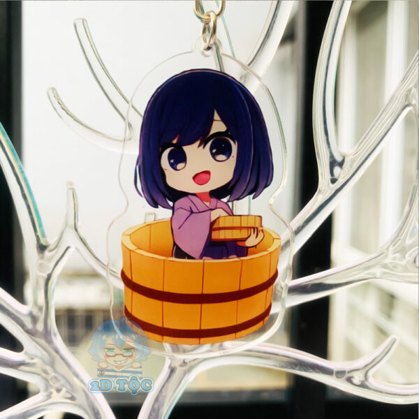 Móc Khóa Mica Trong Suốt Ép 2 Lớp cao cấp Anime Manga Oshi no Ko  – Phụ Kiện Anime By 2D Tộc Shop