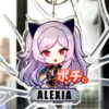 Móc Khóa Mica Trong suốt In 2 Mặt Sắc Nét Anime Manga Light novel Tao muốn trở thành chúa tể bóng tối 1– Phụ Kiện Anime