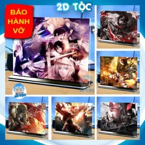 Khung ảnh Mica trong suốt Kích thước A4,A5 In hình Anime Manga Light Novel Anime Manga Đại Chiến Titan đế lùa màu đen