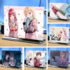 Khung ảnh Mica trong suốt Kích thước A4,A5 In hình Anime Manga Light Novel Sống Cùng Em Kế Gimai Seikatsu đế lùa màu đen