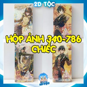 Hộp ảnh 340-760 cái Postcard LOMO Sticker Zhongli Game Genshin Impact - Hộp ảnh LOMO 2D Tộc Shop