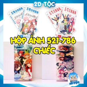 Hộp ảnh 521-786 cái Postcard LOMO Sticker Anime Manga Light Novel Nhà có 5 nàng dâu GOTOUBUN NO HANAYOME - 2D Tộc Shop