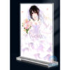Khung ảnh Mica trong suốt Kích thước A4,A5 In hình Tokisaki Kurumi (1) Anime Manga Date A Live đế lùa dày trong suốt