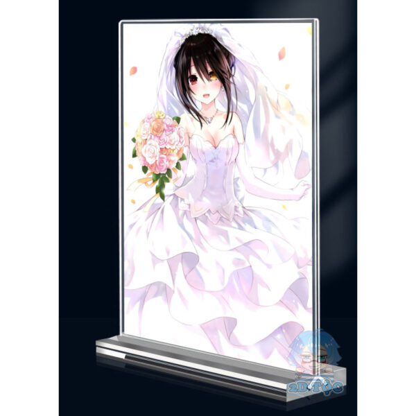 Khung ảnh Mica trong suốt Kích thước A4,A5 In hình Tokisaki Kurumi (1) Anime Manga Date A Live đế lùa dày trong suốt