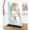 Khung ảnh Mica trong suốt Kích thước A4,A5 In hình Anime Manga Light Novel Cecilia và Lawrence đế lùa màu đen - 2D Tộc