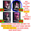 Khung ảnh Mica trong suốt Kích thước A4,A5 In hình Kafka, Silver Wolf Game Honkai: Star Rail (1) đế lùa dày trong suốt