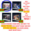 Khung ảnh Mica trong suốt Kích thước A4,A5 In hình Kafka, Silver Wolf Game Honkai: Star Rail (1) đế lùa dày trong suốt