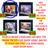 Khung ảnh Mica trong suốt Kích thước A4,A5 In hình Kafka, Silver Wolf Game Honkai: Star Rail (1) đế lùa dày trong suốt