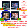 Khung ảnh Mica trong suốt Kích thước A4,A5 In hình Kafka, Silver Wolf Game Honkai: Star Rail (1) đế lùa dày trong suốt