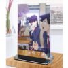 Khung ảnh Mica trong suốt Kích thước A4,A5 In hình Anime Manga Light Novel Komi Nữ Thần Sợ Giao Tiếp đế lùa màu đen