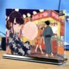 Khung ảnh Mica trong suốt Kích thước A4,A5 In hình Anime Manga Light Novel Komi Nữ Thần Sợ Giao Tiếp đế lùa màu đen