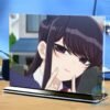 Khung ảnh Mica trong suốt Kích thước A4,A5 In hình Anime Manga Light Novel Komi Nữ Thần Sợ Giao Tiếp đế lùa màu đen