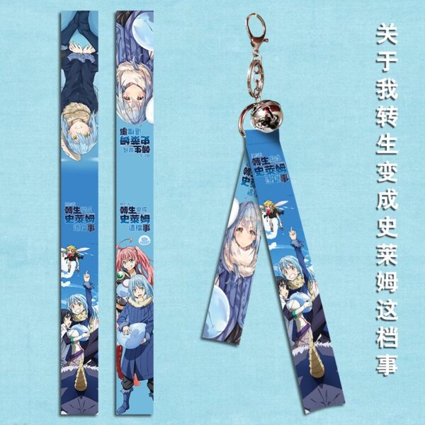 Móc Khóa Dây Chuông Siêu To Anime Manga Chuyển sinh thành Slime Móc khóa dây vải Móc khóa vải – 2D Tộc Shop