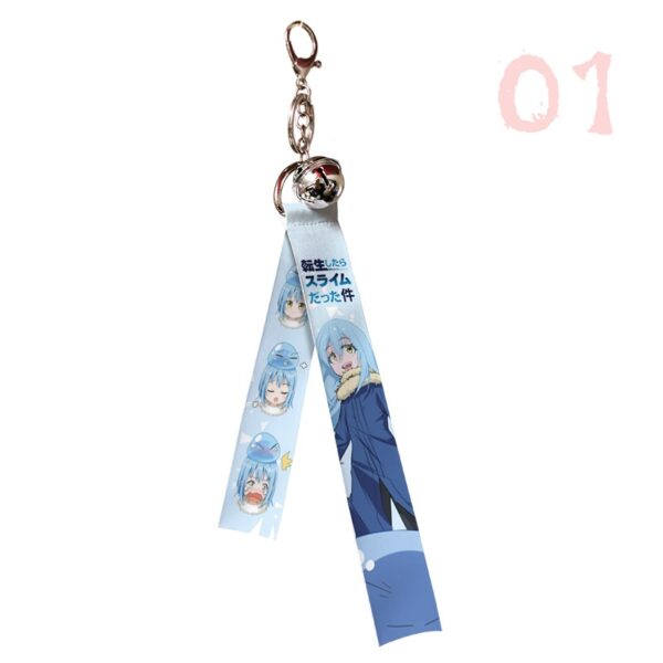 Móc Khóa Dây Chuông Siêu To Anime Manga Chuyển sinh thành Slime Móc khóa dây vải Móc khóa vải – 2D Tộc Shop