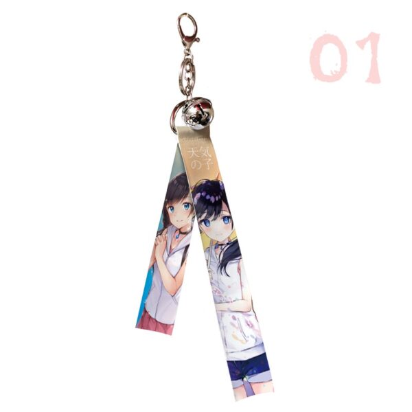 Móc Khóa Dây Chuông Siêu To Anime Manga Tenki no Ko Đứa con của thời tiết Móc khóa dây vải Móc khóa vải – 2D Tộc Shop