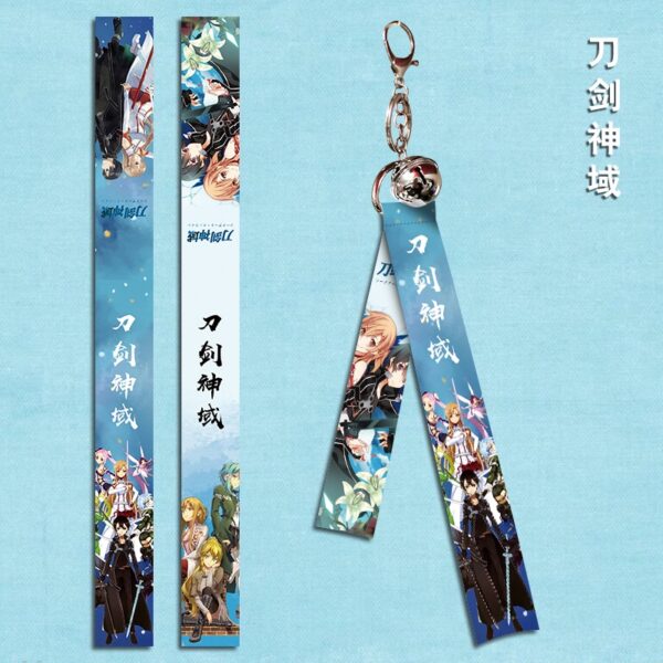 Móc Khóa Dây Chuông Siêu To Anime Manga Sword Art Online Móc khóa dây vải Móc khóa vải – 2D Tộc Shop