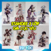 Mô hình Standee Mica Acrylic 3 lớp Game Genshin Impact  – Tượng Mica Anime by 2D Tộc Shop