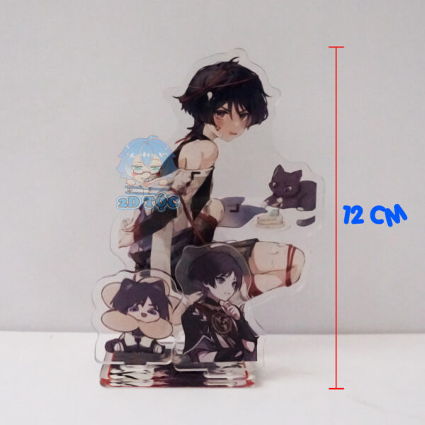 Mô hình Standee Mica Acrylic 3 lớp Game Genshin Impact  – Tượng Mica Anime by 2D Tộc Shop