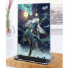 Khung ảnh Mica trong suốt Kích thước A4,A5 In hình Dan Heng Game Honkai: Star Rail đế lùa màu đen - 2D Tộc Shop