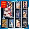 Khung ảnh Mica trong suốt Kích thước A4,A5 In hình Anime Manga Komi Nữ Thần Sợ Giao Tiếp đế lùa dày trong suốt - 2D Tộc