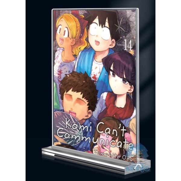 Khung ảnh Mica trong suốt Kích thước A4,A5 In hình Anime Manga Komi Nữ Thần Sợ Giao Tiếp đế lùa dày trong suốt - 2D Tộc