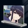 Khung ảnh Mica trong suốt Kích thước A4,A5 In hình Anime Manga Komi Nữ Thần Sợ Giao Tiếp đế lùa dày trong suốt - 2D Tộc