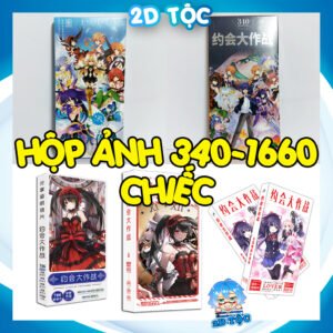 Hộp ảnh 340-1660 cái Postcard LOMO Sticker Anime Manga Light Novel Date A Live - Hộp ảnh LOMO 2D Tộc Shop