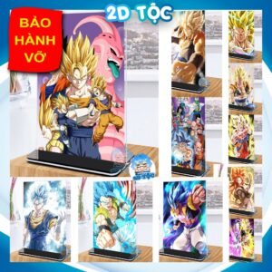 Khung ảnh Mica trong suốt Kích thước A4,A5 In Anime Manga Light Novel Dragon Ball 7 Viên Ngọc Rồng đế đen - 2D Tộc