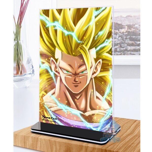 Khung ảnh Mica trong suốt Kích thước A4,A5 In Anime Manga Light Novel Dragon Ball 7 Viên Ngọc Rồng đế đen - 2D Tộc
