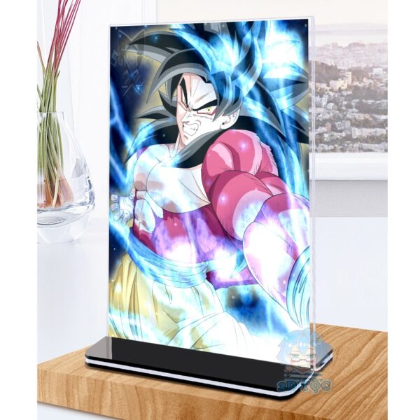 Khung ảnh Mica trong suốt Kích thước A4,A5 In Anime Manga Light Novel Dragon Ball 7 Viên Ngọc Rồng đế đen - 2D Tộc