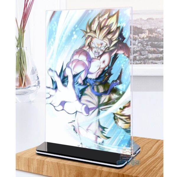 Khung ảnh Mica trong suốt Kích thước A4,A5 In Anime Manga Light Novel Dragon Ball 7 Viên Ngọc Rồng đế đen - 2D Tộc