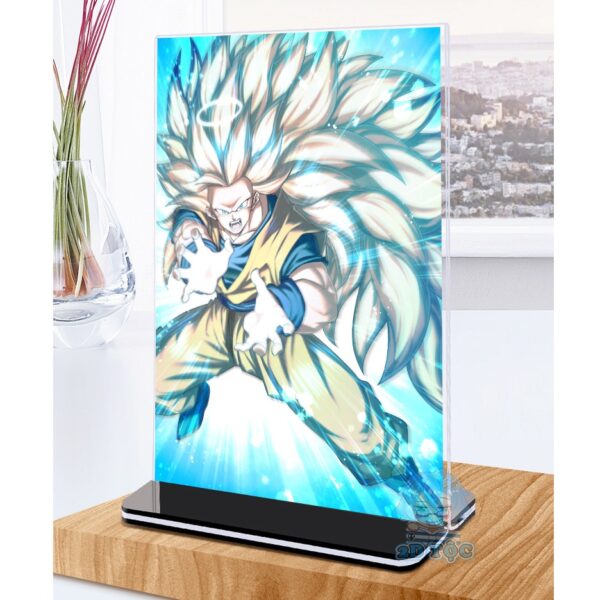 Khung ảnh Mica trong suốt Kích thước A4,A5 In Anime Manga Light Novel Dragon Ball 7 Viên Ngọc Rồng đế đen - 2D Tộc