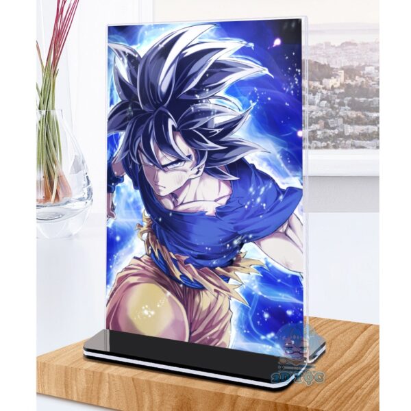 Khung ảnh Mica trong suốt Kích thước A4,A5 In Anime Manga Light Novel Dragon Ball 7 Viên Ngọc Rồng đế đen - 2D Tộc