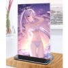 Khung ảnh Mica trong suốt Kích thước A4,A5 In hình Kamisato Ayaka Game Genshin Impact đế lùa màu đen - 2D Tộc Shop