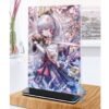 Khung ảnh Mica trong suốt Kích thước A4,A5 In hình Kamisato Ayaka Game Genshin Impact đế lùa màu đen - 2D Tộc Shop