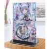 Khung ảnh Mica trong suốt Kích thước A4,A5 In hình Kamisato Ayaka Game Genshin Impact đế lùa màu đen - 2D Tộc Shop