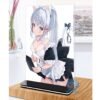 Khung ảnh Mica trong suốt Kích thước A4,A5 In hình Kamisato Ayaka Game Genshin Impact đế lùa màu đen - 2D Tộc Shop