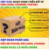 Hộp quà nhân phẩm Anime Nhận ngẫu nhiên Poster, Móc khóa, Standee, Bút Anime các bộ khác nhau - 2D Tộc Shop