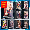 Khung ảnh Mica trong suốt Kích thước A4,A5 In hình Anime Manga Light Novel Lycoris Recoil (1) đế lùa dày trong suốt