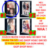 Khung ảnh Mica trong suốt Kích thước A4,A5 In hình Anime Manga Light Novel Lycoris Recoil (1) đế lùa dày trong suốt