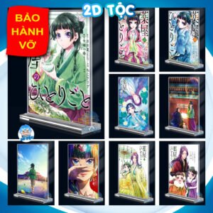 Khung ảnh Mica trong suốt Kích thước A4,A5 In hình Anime Manga Light Novel Dược sư Tự Sự đế lùa dày trong suốt
