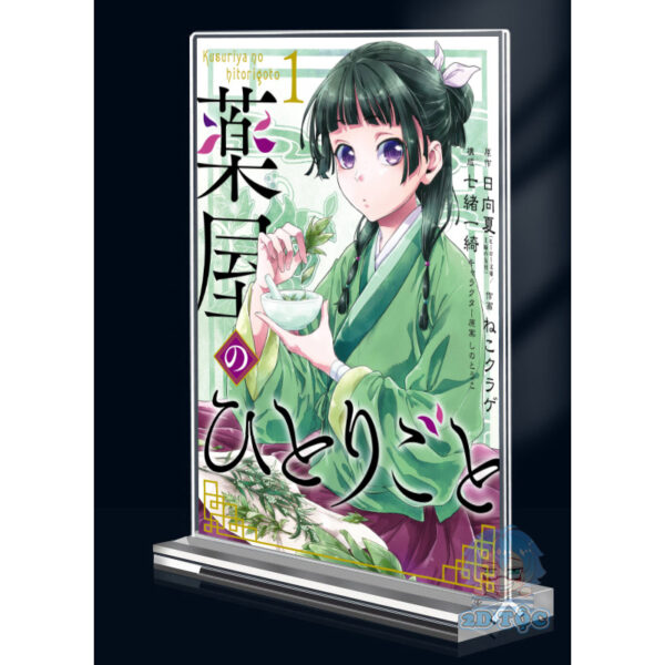 Khung ảnh Mica trong suốt Kích thước A4,A5 In hình Anime Manga Light Novel Dược sư Tự Sự đế lùa dày trong suốt