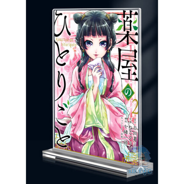 Khung ảnh Mica trong suốt Kích thước A4,A5 In hình Anime Manga Light Novel Dược sư Tự Sự đế lùa dày trong suốt