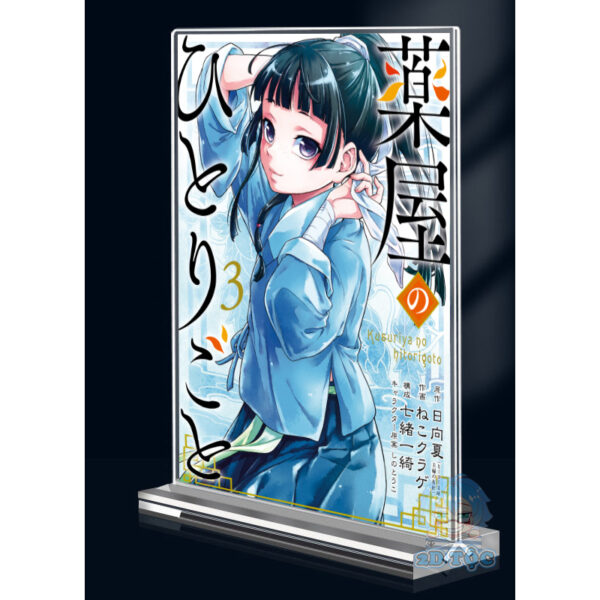 Khung ảnh Mica trong suốt Kích thước A4,A5 In hình Anime Manga Light Novel Dược sư Tự Sự đế lùa dày trong suốt